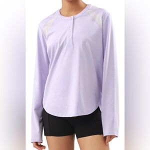 AARYA Women's Lightweight Long Sleeve Workout Shirt